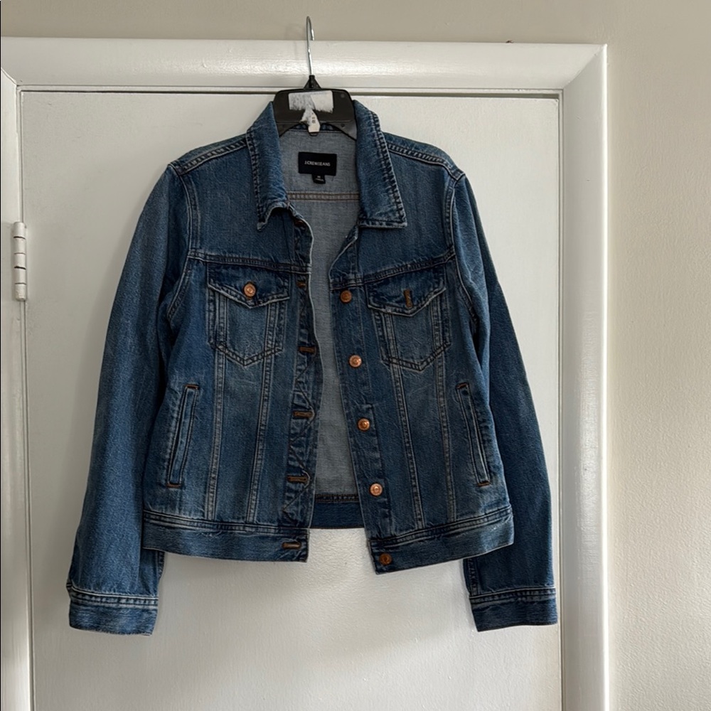 J. Crew Blue Jean Jacket Classic Denim Style